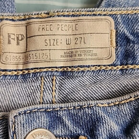 Free People High Rise Jeans 27 x 29.5 NWOT - Picture 5 of 5